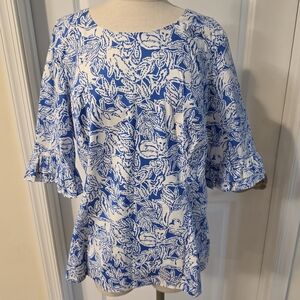 Lilly Pulitzer New Blouse Size 14